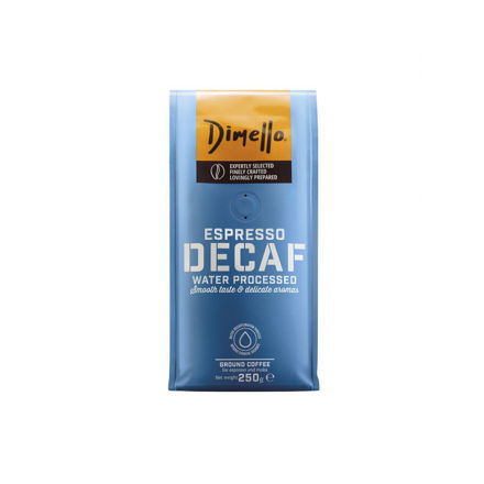 Picture of DIMELLO GROUND COFFEE DECAF. 250gr