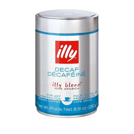 Picture of ILLY GROYND COFFEE DECAF. 250gr
