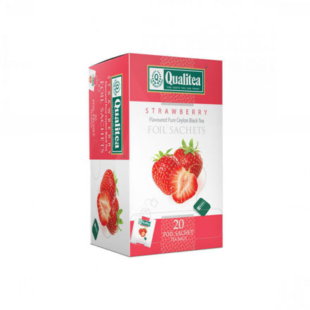 Picture of QUALITEA TEA STRAWBERRY 20 METAL FOIL