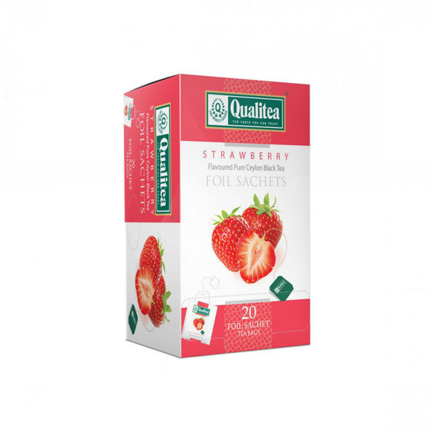 Picture of QUALITEA TEA STRAWBERRY 20 METAL FOIL