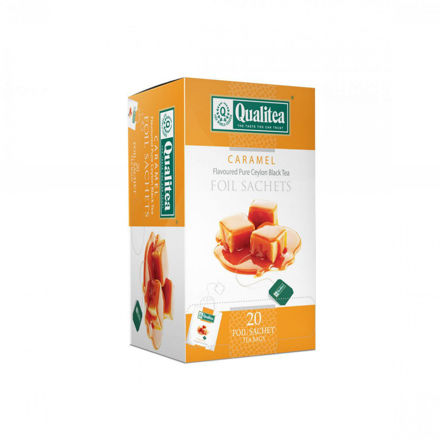 Picture of QUALITEA TEA CARAMEL 20 METAL FOIL