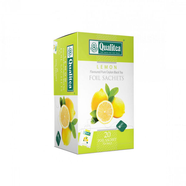Picture of QUALITEA TEA LEMON 20 METAL FOIL