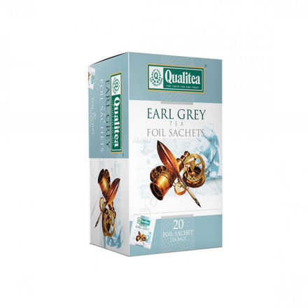 Εικόνα της ΤΣΑΙ QUALITEA EARL GREY 20 METAL FOIL