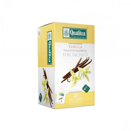 Picture of QUALITEA TEA VANILLA 20 METAL FOIL