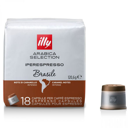 Picture of IPER ILLY CUBE BRAZIL 18 caps