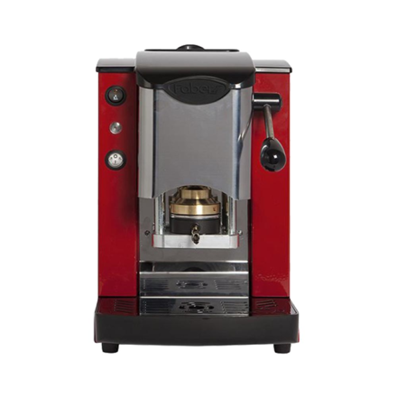 Picture of ESPRESSO MACHINE FABER SLOT INOX ROSSO-NERO PLAST.