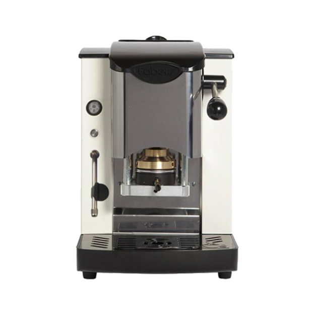 Picture of ESPRESSO MACHINE FABER SLOT INOX VAPOR BIANCO-NERO PLAST.