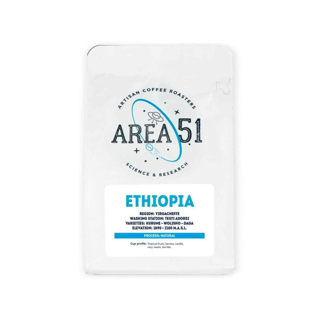 Picture of AREA 51 COFFEE BEANS ETHIOPIA 250gr