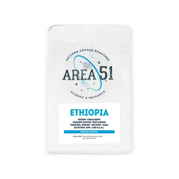Picture of AREA 51 COFFEE BEANS ETHIOPIA 250gr