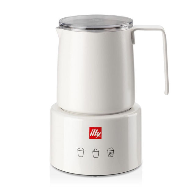 Picture of MILK FROTHER ILLY WHITE - STEEL 230V