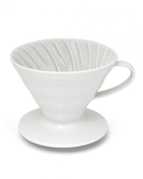 HARIO CERAMIC DRIPPER WHITE V60