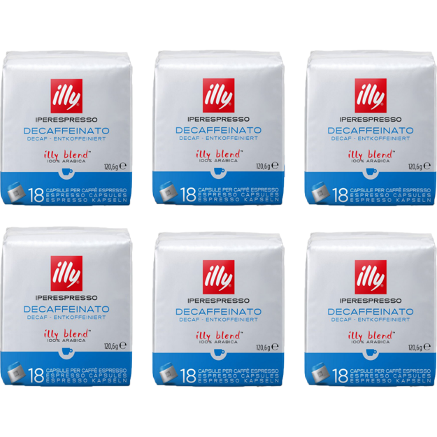 Picture of IPER ILLY CUBE DECAF. 108 caps